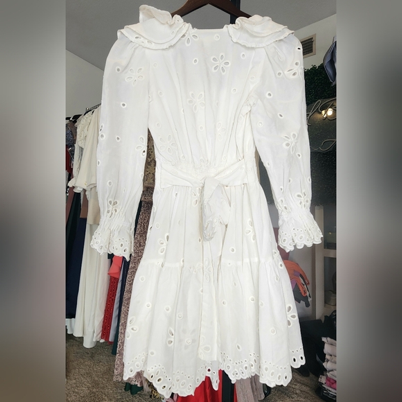 🔴SALE! FOR LOVE & LEMONS. EYELET MINI DRESS - Picture 8 of 14